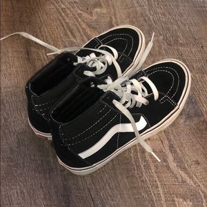 Women’s Black High Top Vans